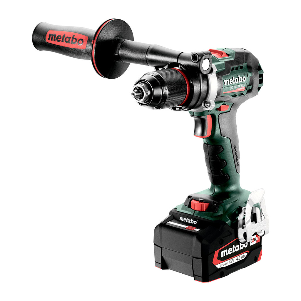 Metabo 602358500 - BS 18 LTX BL I - AKU vŕtačka so skrutkovačom, 18V 2x4Ah Li-Power, Nabíjačka ASC 55, metaBOX 145 L