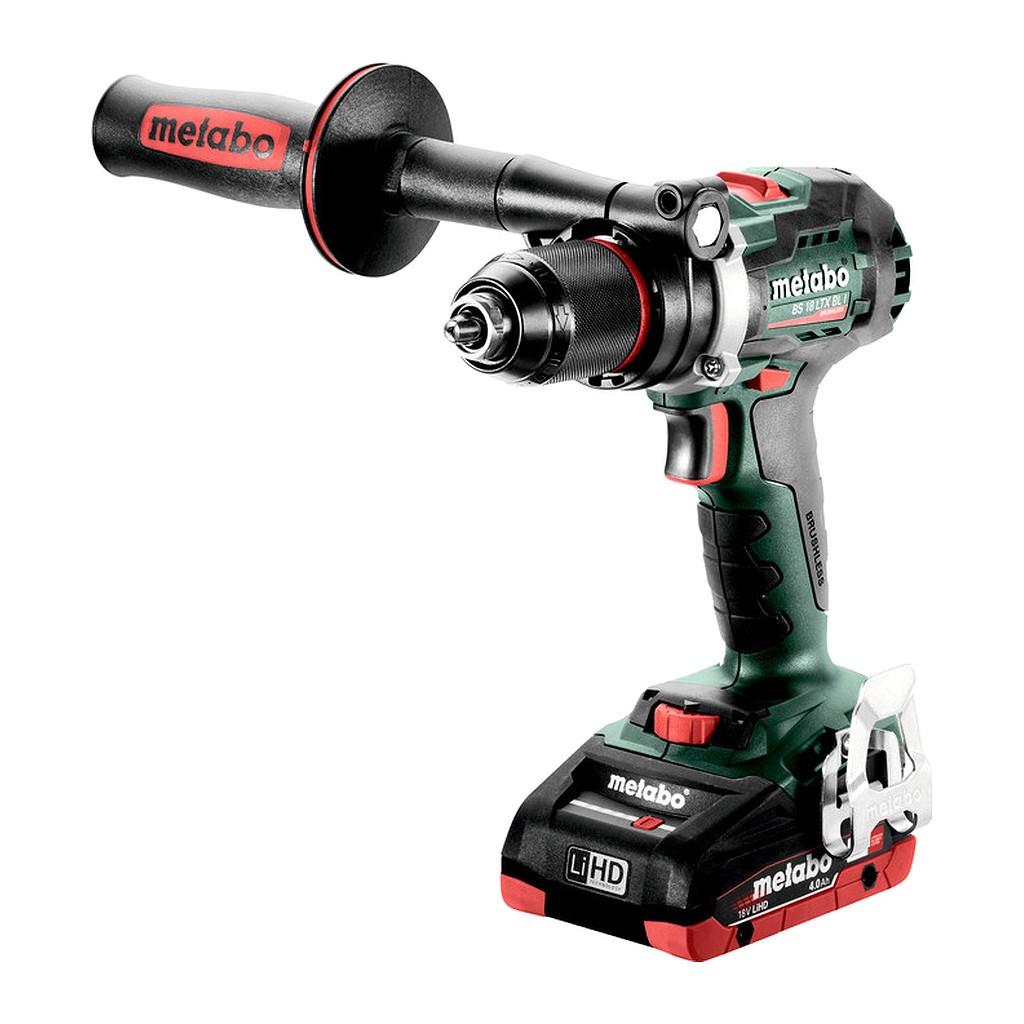 Metabo 602358800 - BS 18 LTX BL I - AKU vŕtačka so skrutkovačom, 18V 2x4Ah LiHD, Nabíjačka ASC 55, metaBOX 145 L