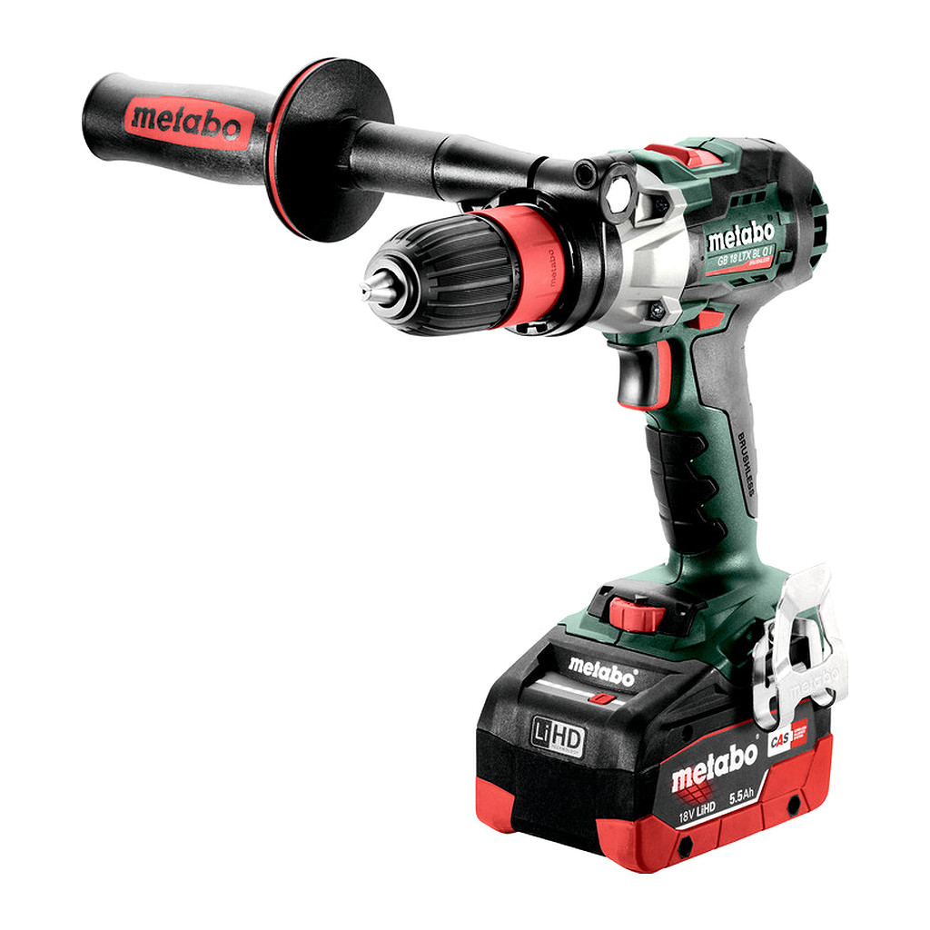 Metabo 602362660 - GB 18 LTX BL Q I - AKU závitník, 18V 2x5.5Ah LiHD, Nabíjačka ASC 145, metaBOX 145 L