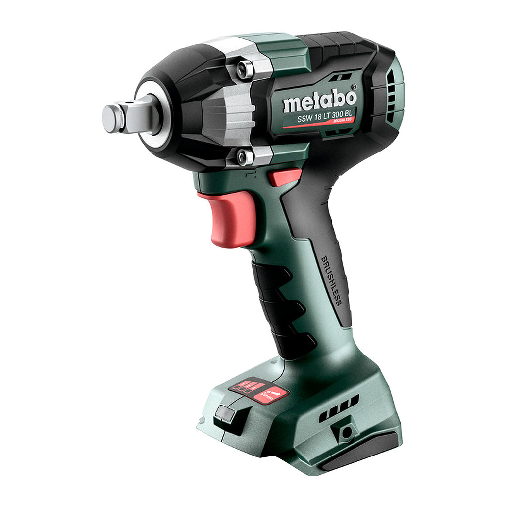 Metabo 602398850 - SSW 18 LT 300 BL - AKU rázový skrutkovač, 18V, Kartón