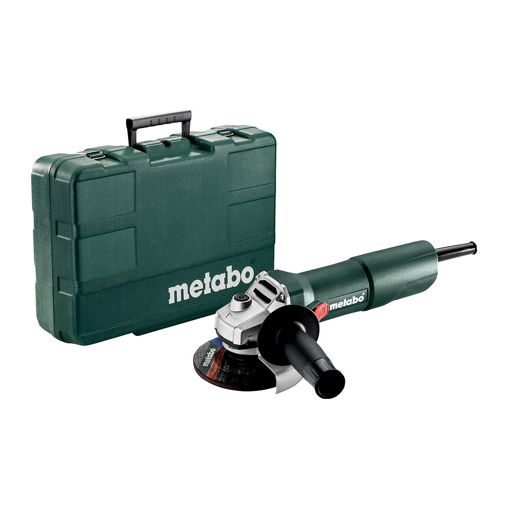 Metabo 603604500 - W 750-115 - Uhlová brúska, Kufor z umelej hmoty