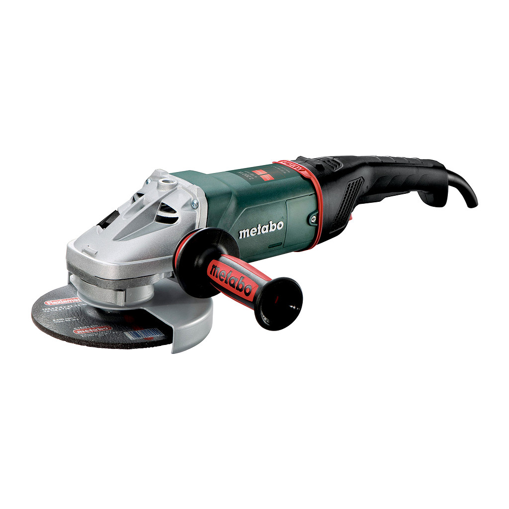 Metabo 606461260 - W 22-180 MVT - Uhlová brúska, Kartón, s otočnou hlavnou rukoväťou, bezpečnostným vypínačom, tzv. spínačom mŕtveho muža