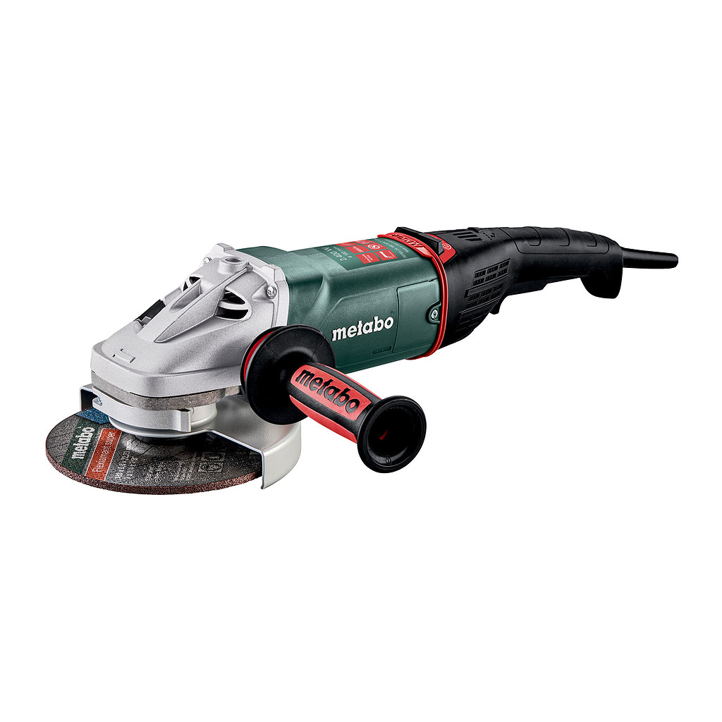 Metabo 606480000 - WEPBA 24-180 MVT Quick - Uhlová brúska, Kartón, s brzdou, rýchloupínacou maticou, otočnou hlavnou rukoväťou, bezpečnostným vypínačom, tzv. spínačom mŕtveho muža