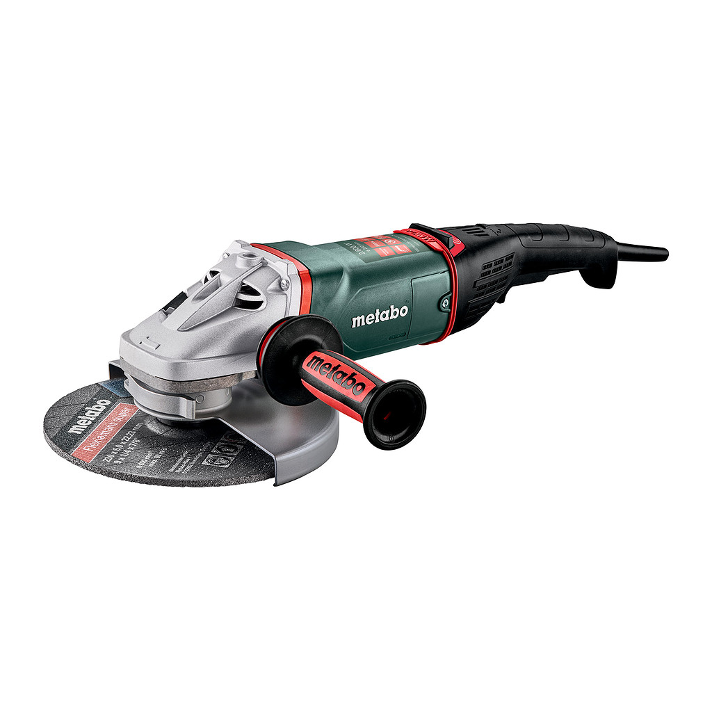 Metabo 606482000 - WEPBA 26-230 MVT Quick - Uhlová brúska, Kartón, s brzdou, rýchloupínacou maticou, otočnou hlavnou rukoväťou, bezpečnostným vypínačom, tzv. spínačom mŕtveho muža