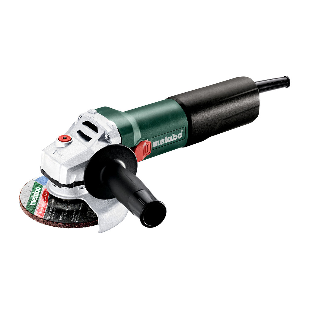 Metabo 610035000 - WQ 1100-125 - Uhlová brúska, Kartón, s rýchloupínacou maticou