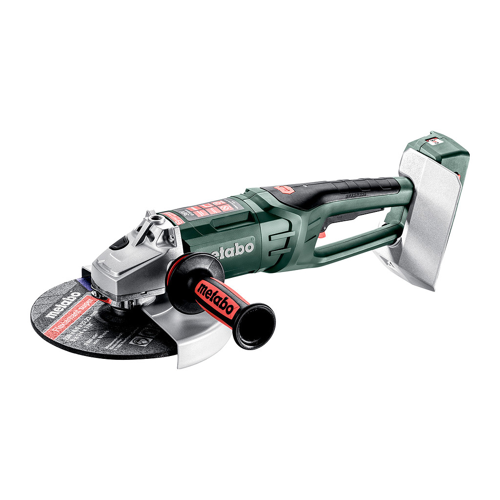 Metabo 613103840 - WPB 36-18 LTX BL 24-230 Quick - AKU uhlová brúska, 18V, Kufor z umelej hmoty, s brzdou, rýchloupínacou maticou, otočnou hlavnou rukoväťou, bezpečnostným vypínačom, tzv. spínačom mŕtveho muža