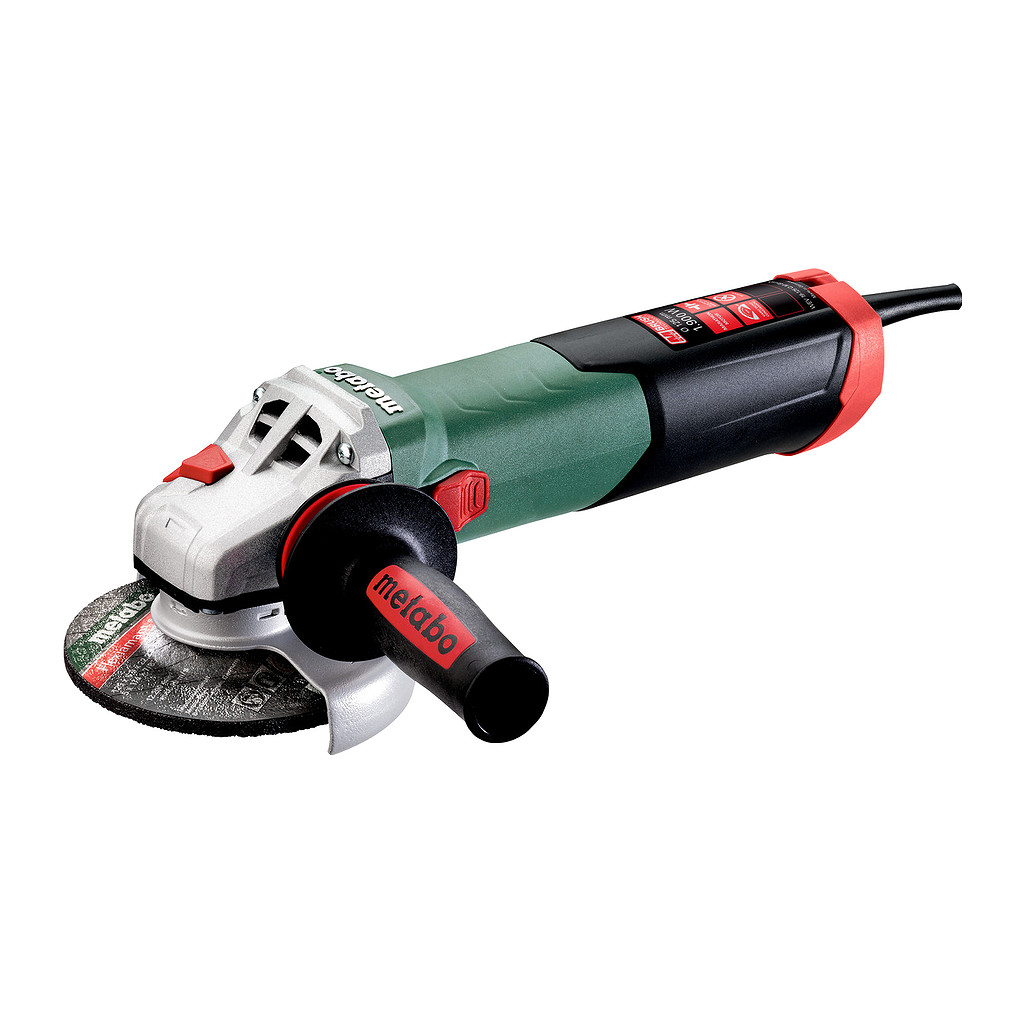 Metabo 613108000 - WEV 19-125 Q M-Brush - Uhlová brúska, Kartón, s reguláciou otáčok, rýchloupínacou maticou