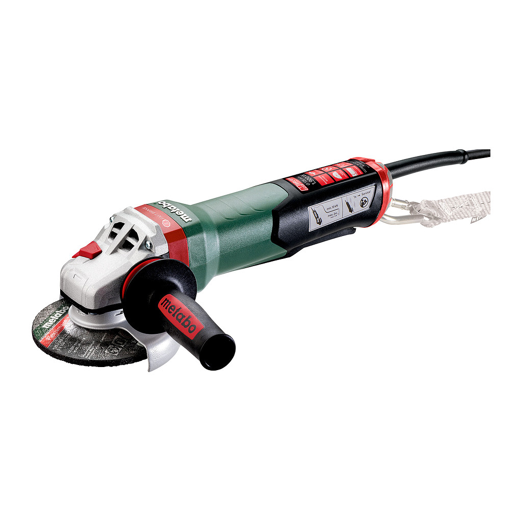 Metabo 613114000 - WEPBA 19-125 Q DS M-Brush - Uhlová brúska, Kartón, s brzdou, rýchloupínacou maticou