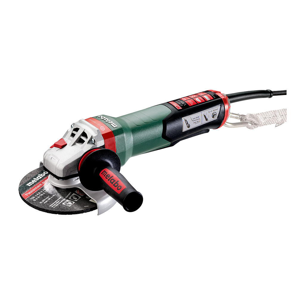 Metabo 613117000 - WEPBA 19-150 Q DS M-Brush - Uhlová brúska, Kartón, s brzdou, rýchloupínacou maticou