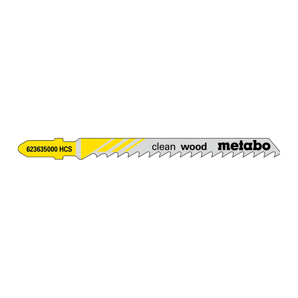 Metabo 623962000 - 3 pílové listy do dierovacej píly „clean wood“ 74/ 4,0 mm