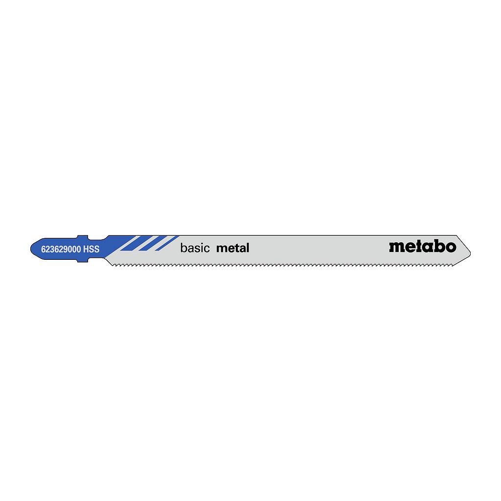 Metabo 623629000 - 5 pílových listov do dierovacej píly „basic metal“ 106/1,2 mm