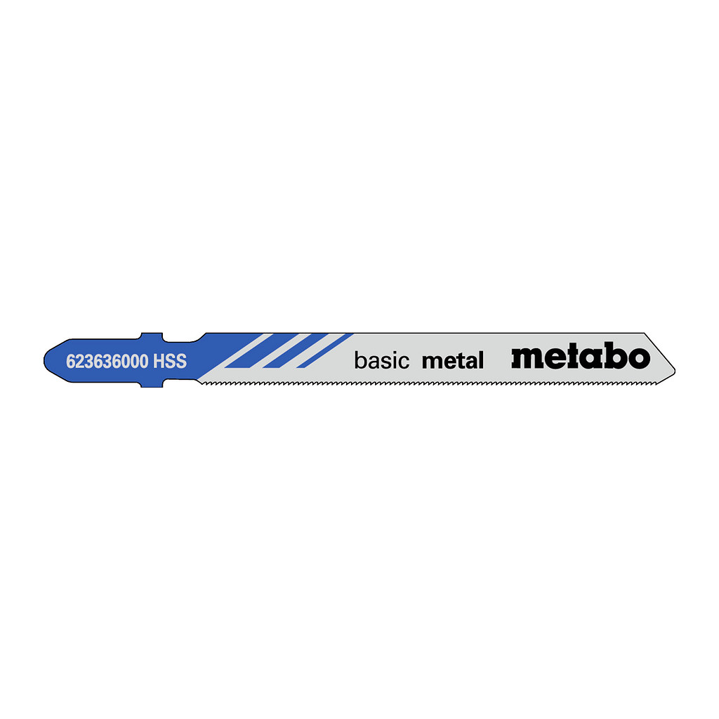 Metabo 623636000 - 5 pílových listov do dierovacej píly „basic metal“ 66/ 0,7 mm