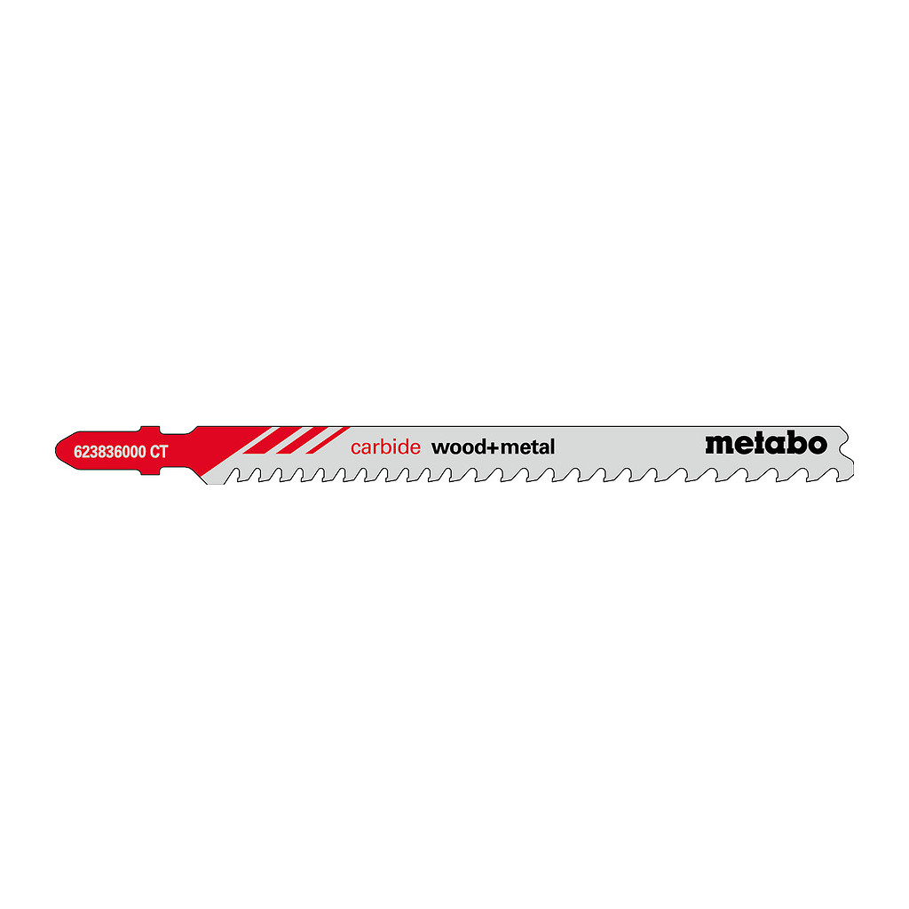 Metabo 623836000 - 3 pílové listy do dierovacej píly „carbide wood + metal“ 108/3,5 – 5 mm