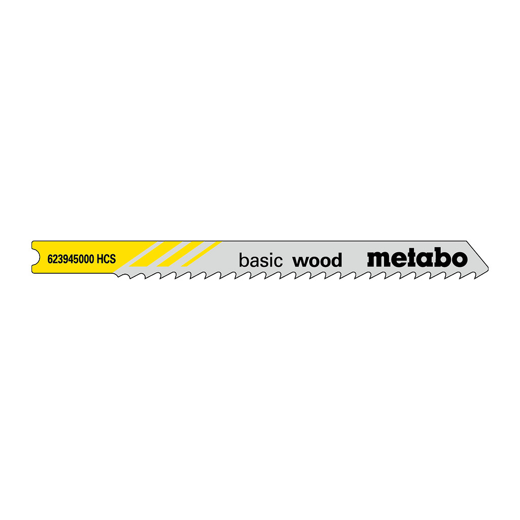 Metabo 623945000 - 5 U pílových listov do dierovacej píly basic wood“ 74/ 3,0 mm