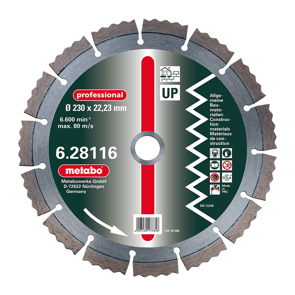 Metabo 628121000 - Dia-RK, 350x3,2x20,0/25,4mm, "professional", "UP", univerzálny