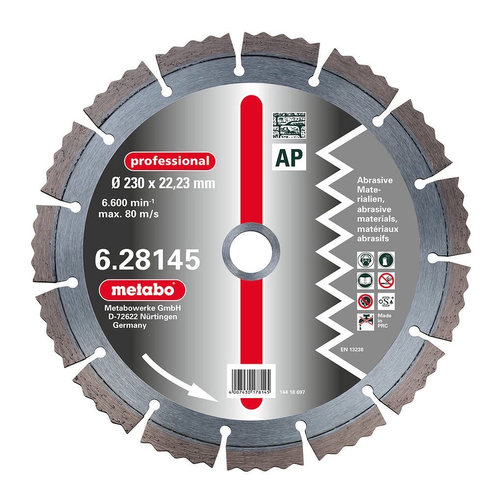 Metabo 628149000 - Dia-RK, 350x3,2x20,0/25,4,mm, "professional", "AP", abrazívny