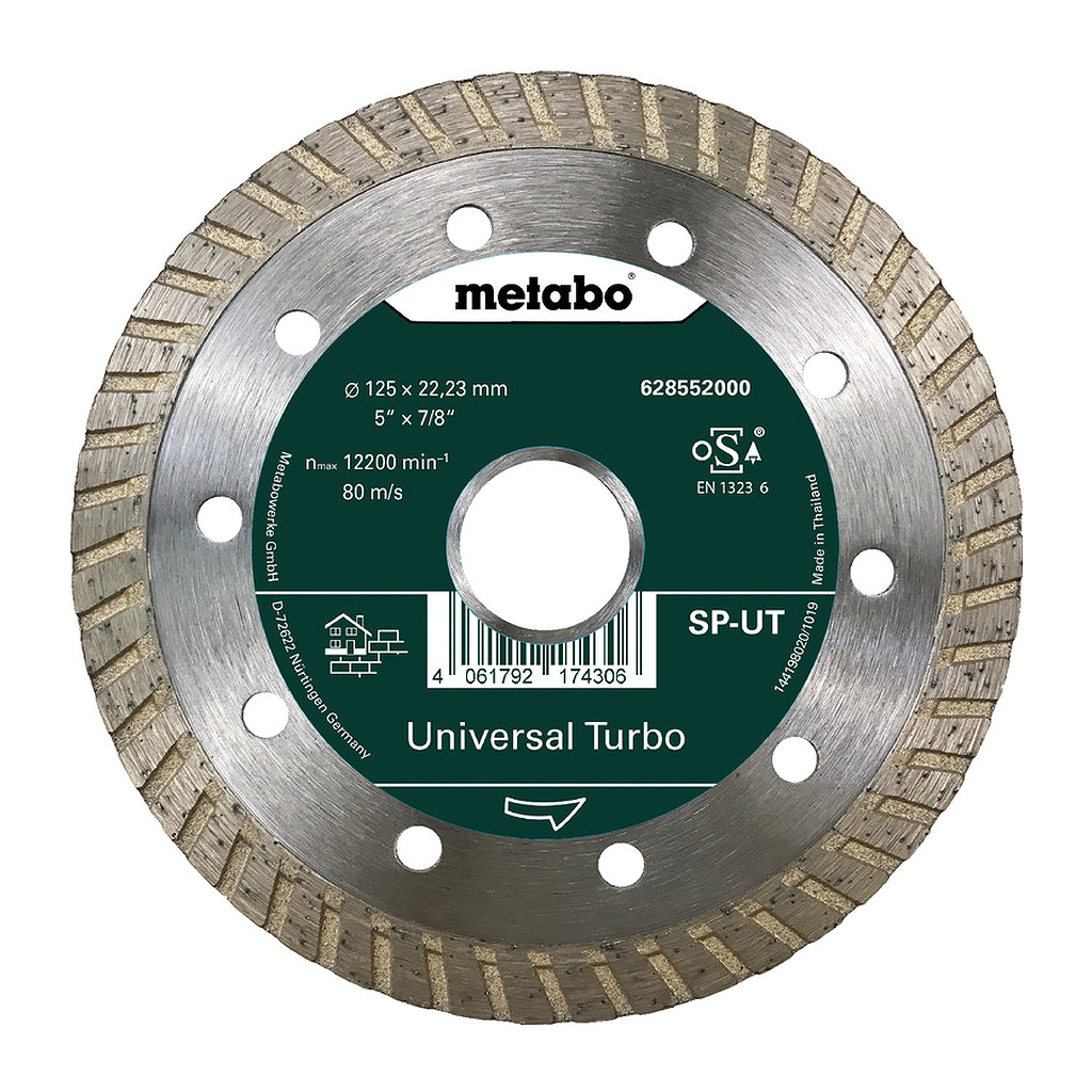 Metabo 628552000 - Diamantový rezný kotúč - SP - UT, 125x22,23 mm