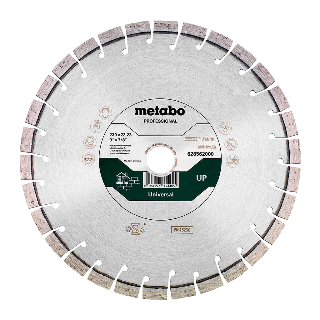 Metabo 628564000 - Diamantový rezací kotúč 350x20,0/25,4mm, „UP“, Universal „professional“