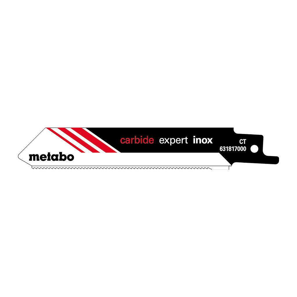 Metabo 631817000 - 2 pílové listy do šabľovej píly „expert inox“ 115 x 1,25 mm