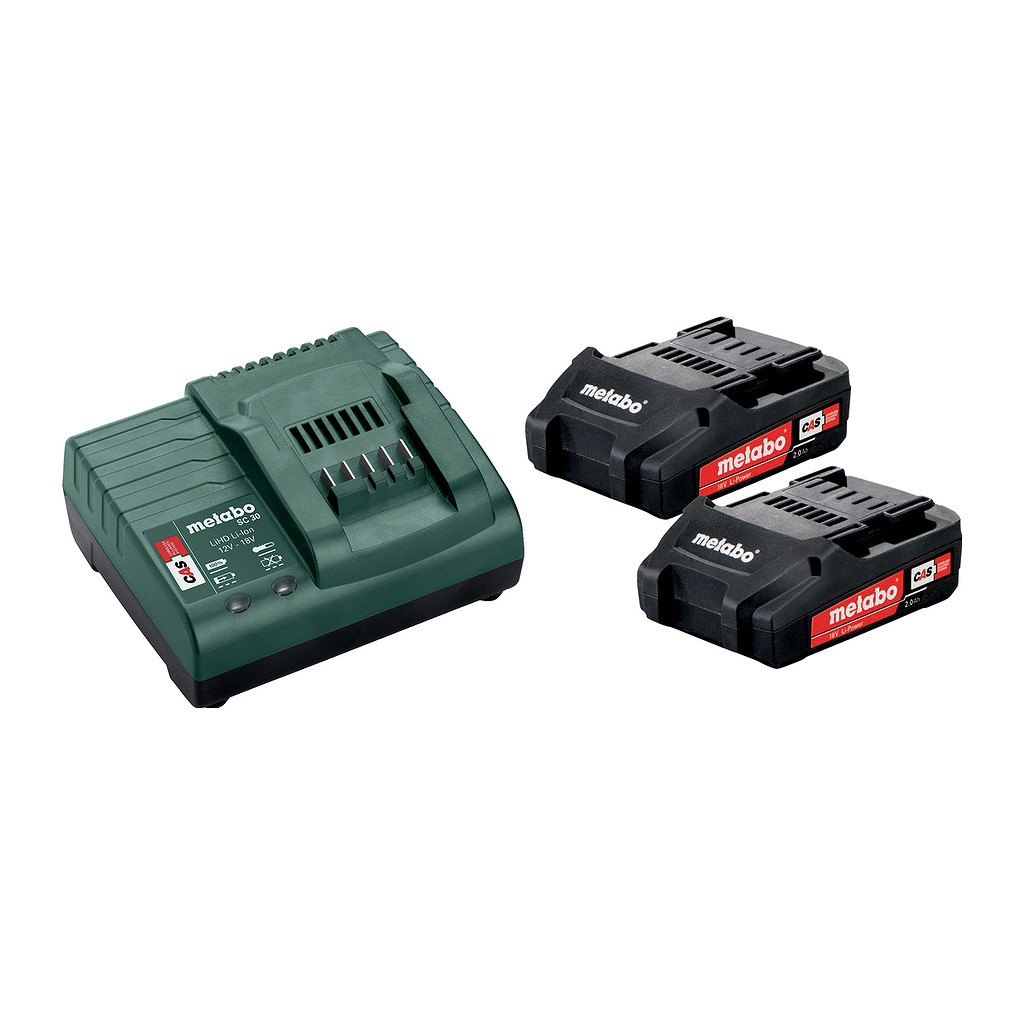 Metabo 685161000 - Základná súprava 2 x 2.0 Ah