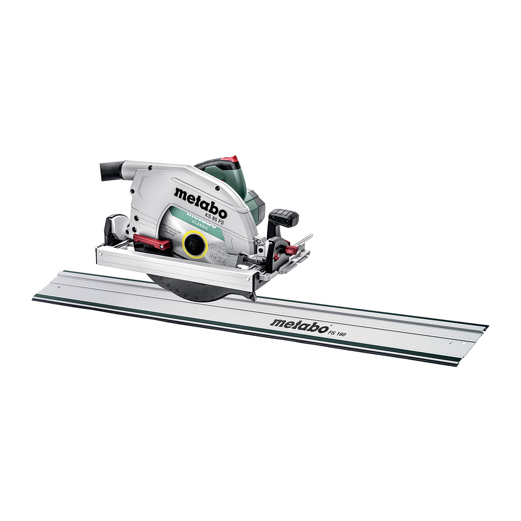 Metabo 691149000 - Set KS 85 FS - Ručná kotúčová píla, Kartón, s vodiacou lištou FS 160