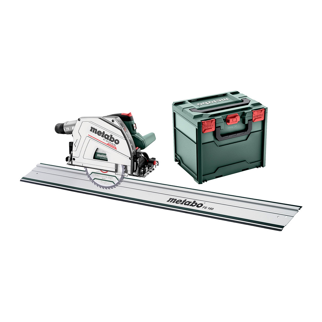 Metabo 691172840 - KT 18 LTX 66 BL Set - AKU ručná kotúčová píla, 18V, metaBOX 340, s vodiacou lištou FS 160