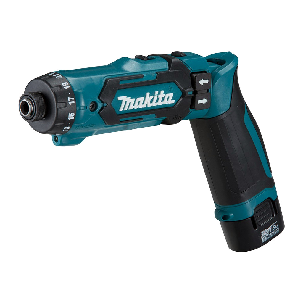 Makita DF012DSE - AKUMULÁTOROVÝ SKRUTKOVAČ/VŔTAČKA