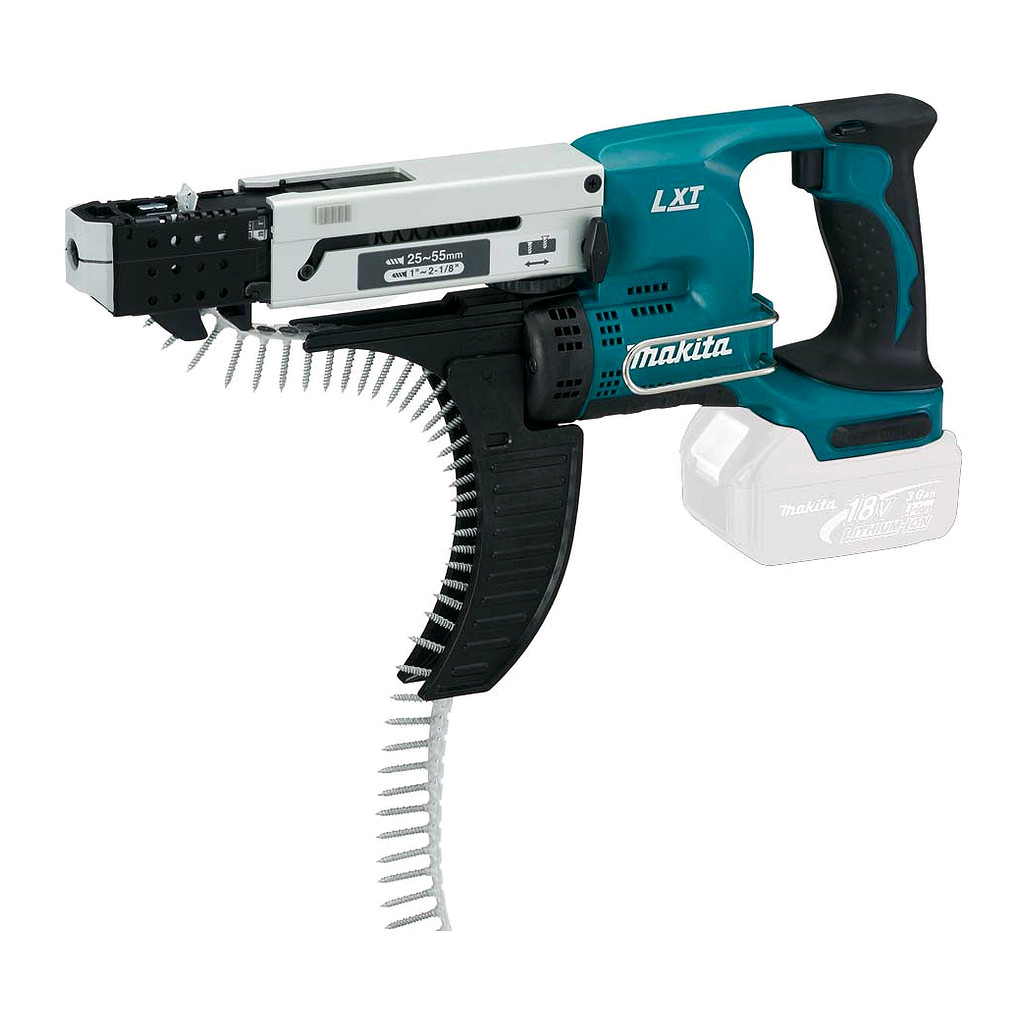 Makita DFR550Z - AKUMULÁTOROVÝ SKRUTKOVAČ S AUTOMATICKÝM ZÁSOBNÍKOM