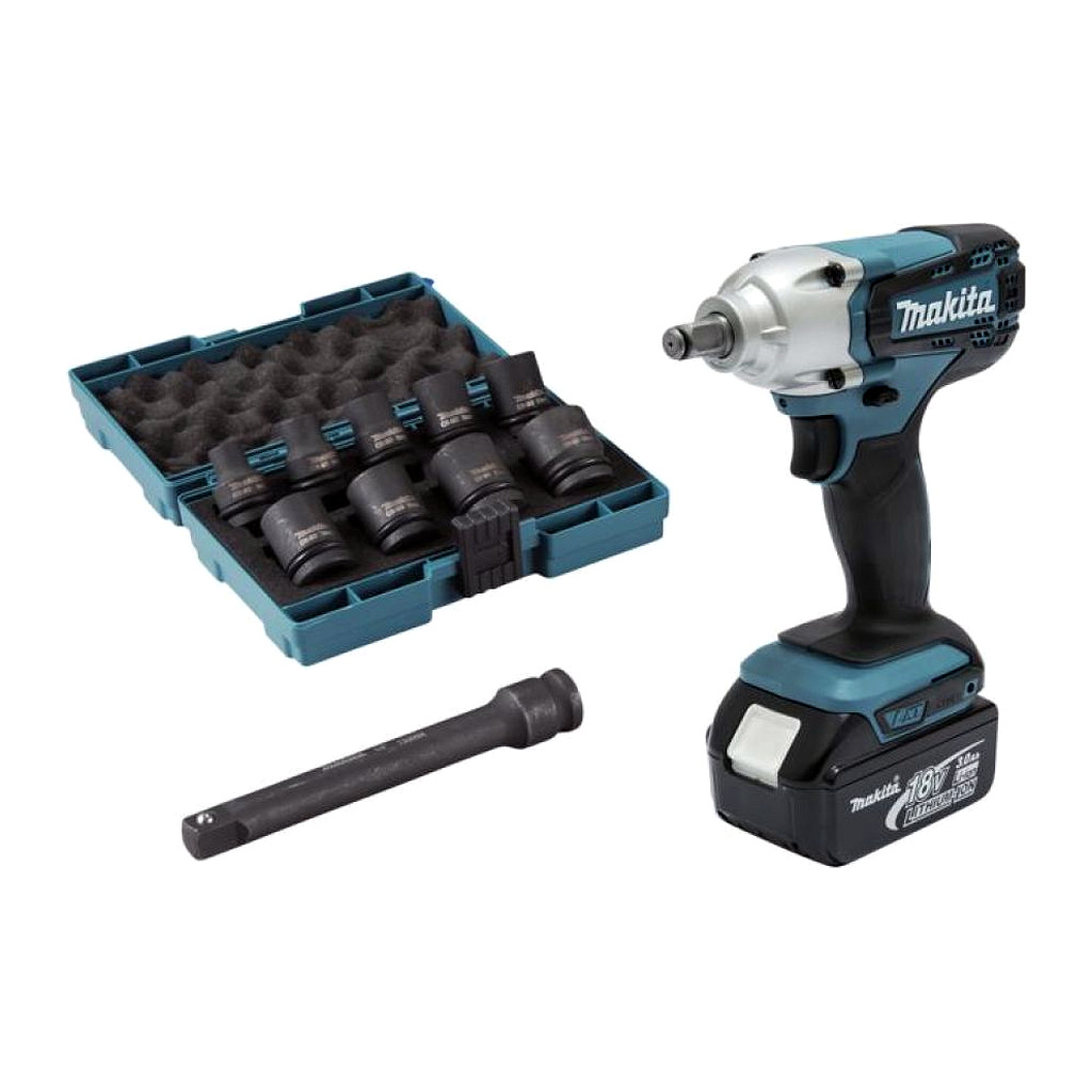 Makita DTW190JX3 - AKUMULÁTOROVÝ RÁZOVÝ UŤAHOVAČ