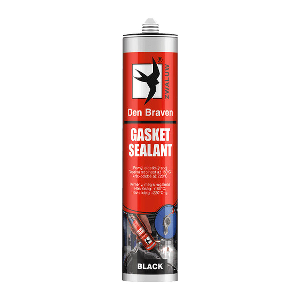 Den Braven 30718RL - Gasket sealant čierny 280 ml kartuša čierna