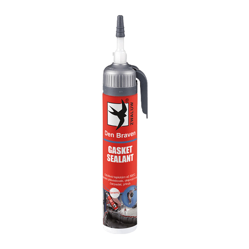 Den Braven 32010A - Gasket sealant červený AUTOMATIC 200 ml kartuše AUTOMATIC tehlovo červená