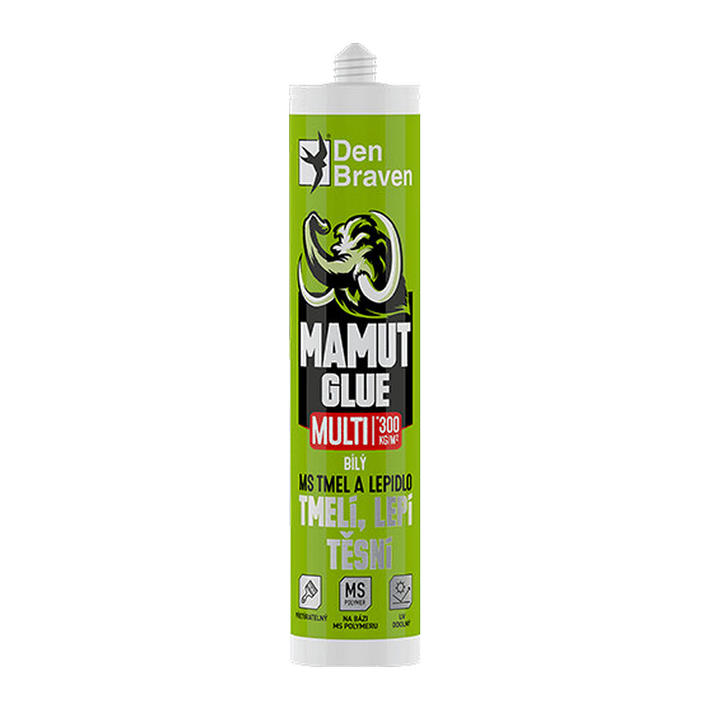 Den Braven 51940BD - MAMUT GLUE Multi 290 ml kartuša biela