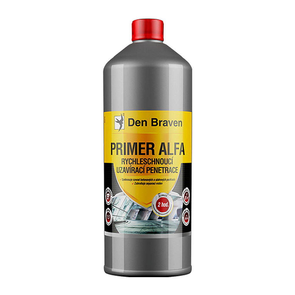 Den Braven 57352Q - Primer ALFA 5 l kanister mliečne biela