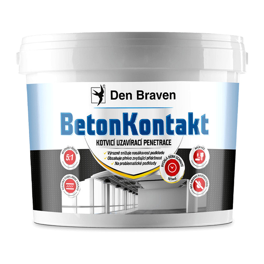 Den Braven 57367Q - BetonKontakt 13 kg vedro modrá