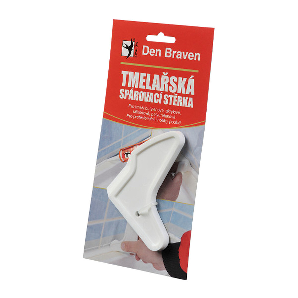 Den Braven S2510RL - Silikónová stierka tmeliarska hobby biela