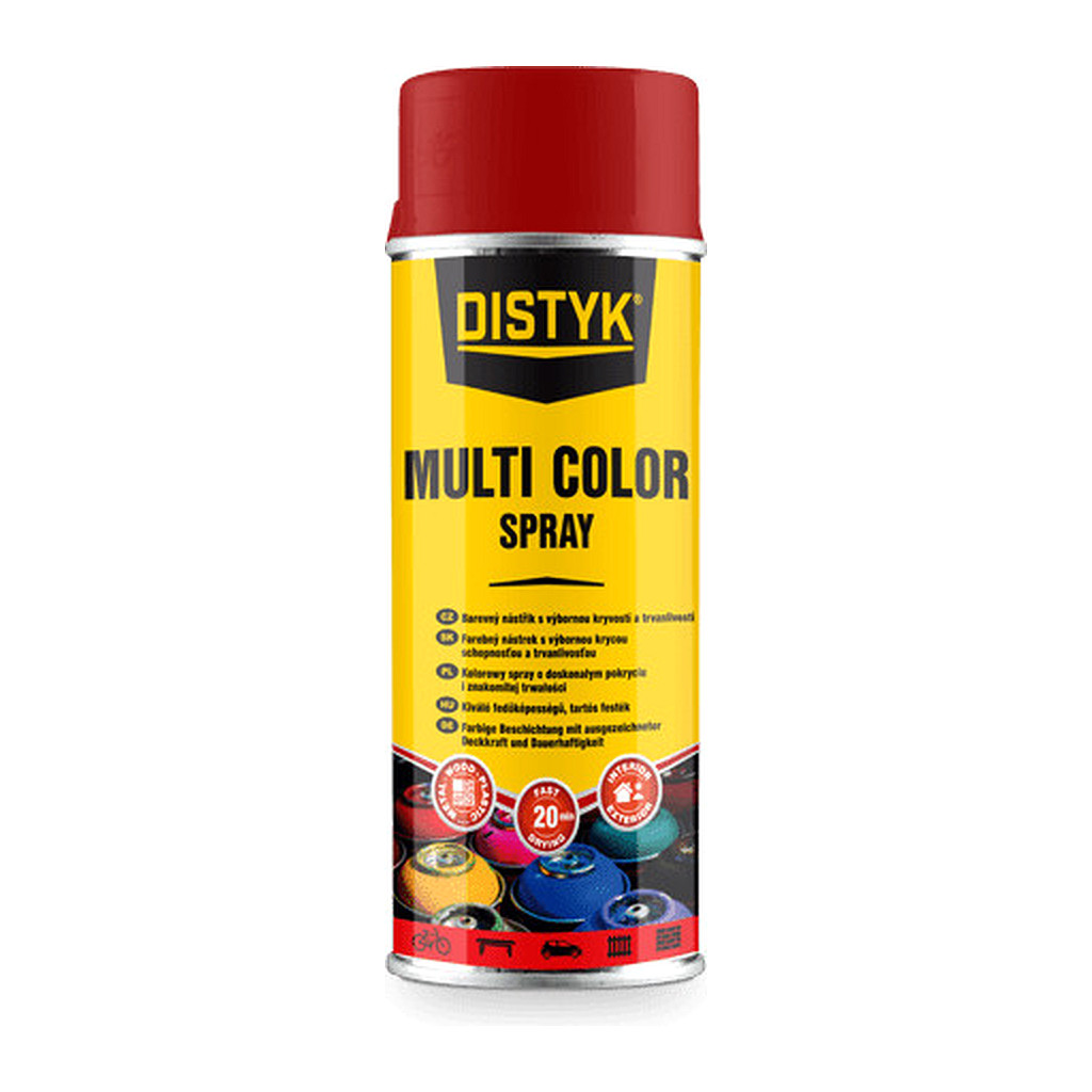 Den Braven TP01023DEU - MULTI COLOR SPRAY 400 ml aerosólový sprej žltá dopravná RAL 1023