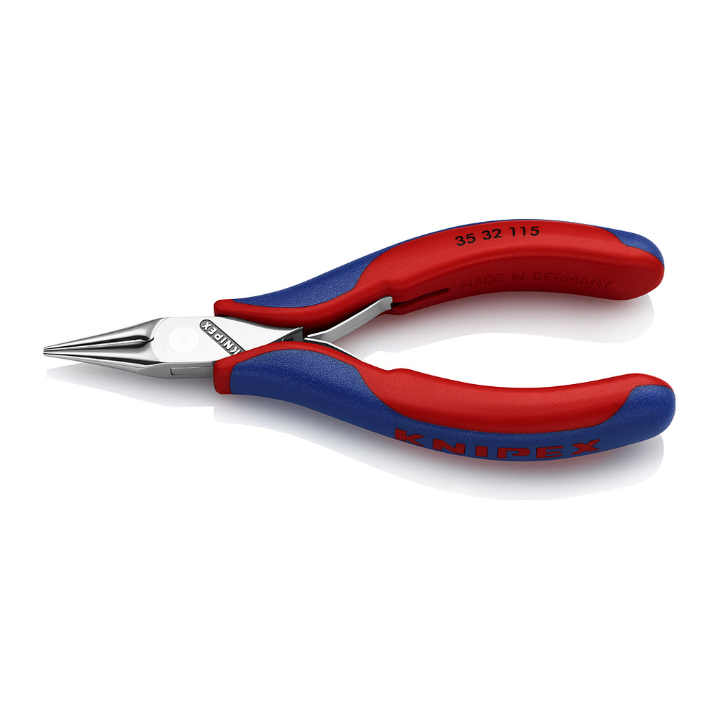 Knipex 35 32 115 - kliešte pre elektroniku s multi-komponentnými úchopmi 115 mm