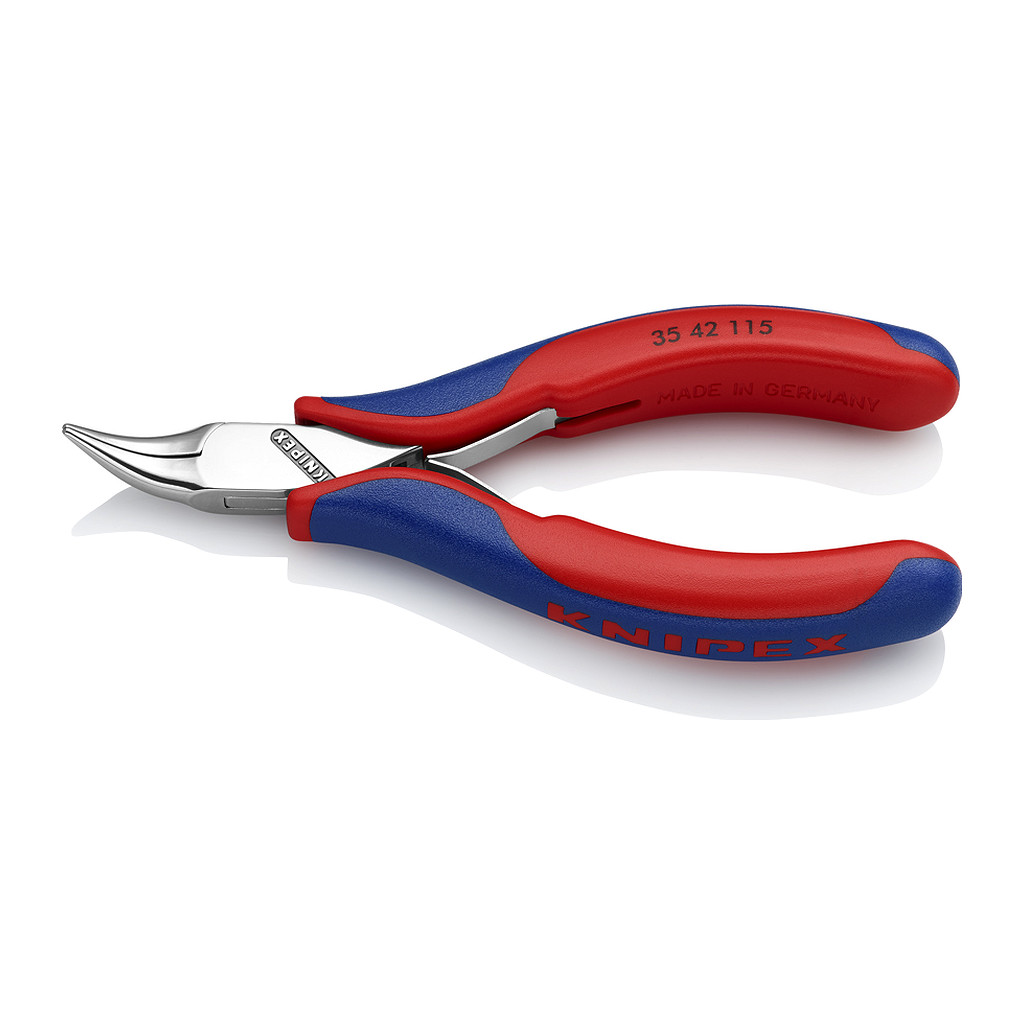 Knipex 35 42 115 - kliešte pre elektroniku s multi-komponentnými úchopmi 115 mm