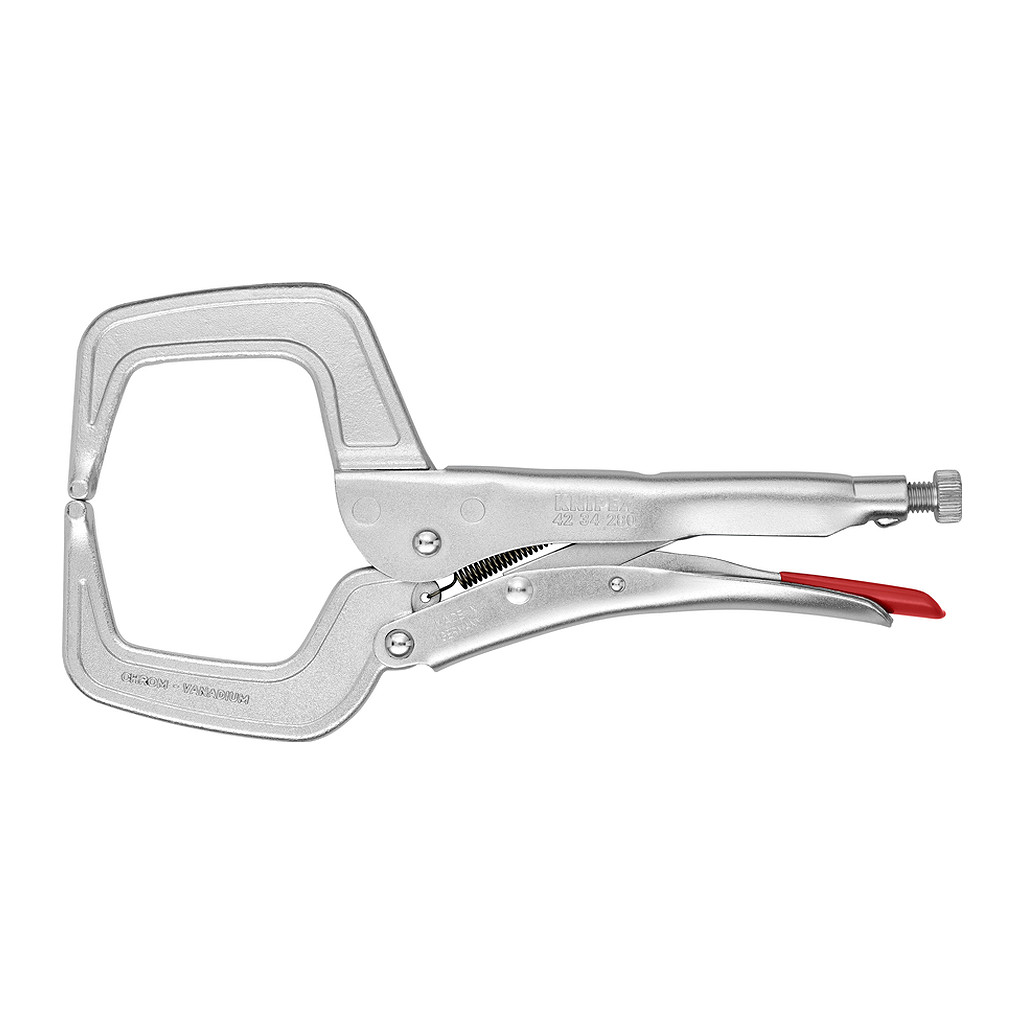 Knipex 42 34 280 - Zváracie úchopové kliešte galvanizované 280 mm