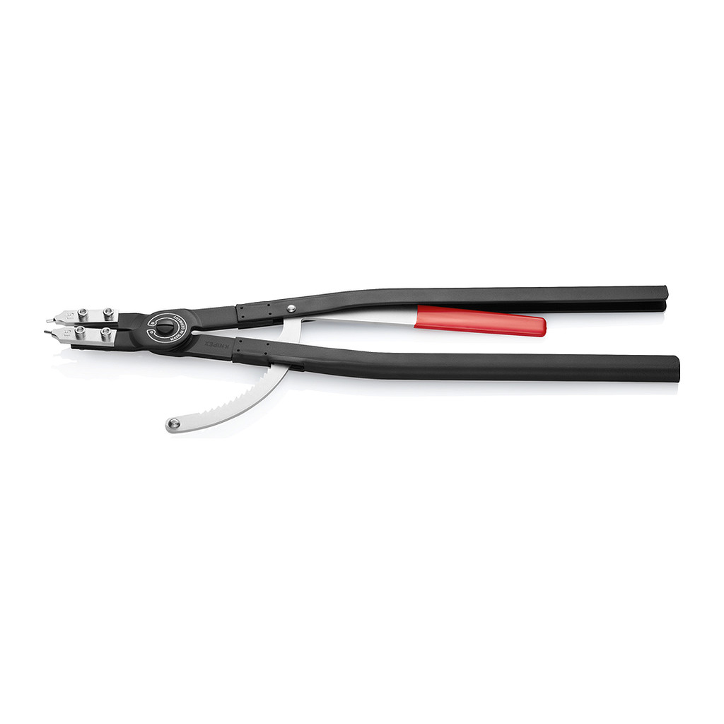 Knipex 44 10 J5 - Kliešte na poistné krúžky pre vnútorné poistné krúžky vo vŕtaných otvoroch čierne popráškované 570 mm