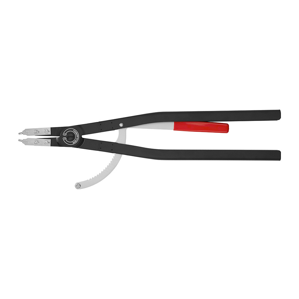 Knipex 44 10 J6 - Kliešte na poistné krúžky pre vnútorné poistné krúžky vo vŕtaných otvoroch čierne popráškované 580 mm