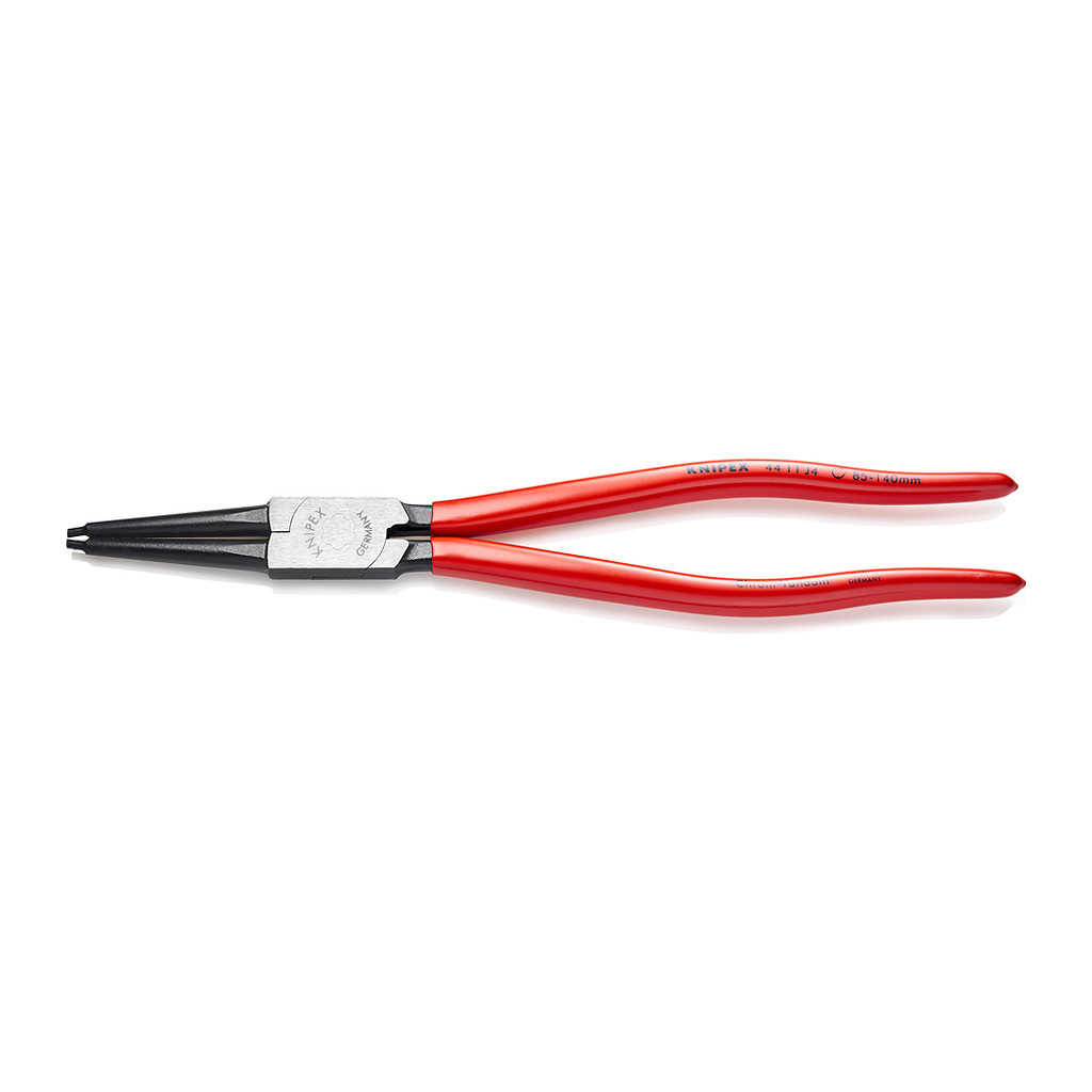 Knipex 44 11 J4 - Kliešte na poistné krúžky pre vnútorné poistné krúžky vo vŕtaných otvoroch poplastované čierne atramentované 320 mm