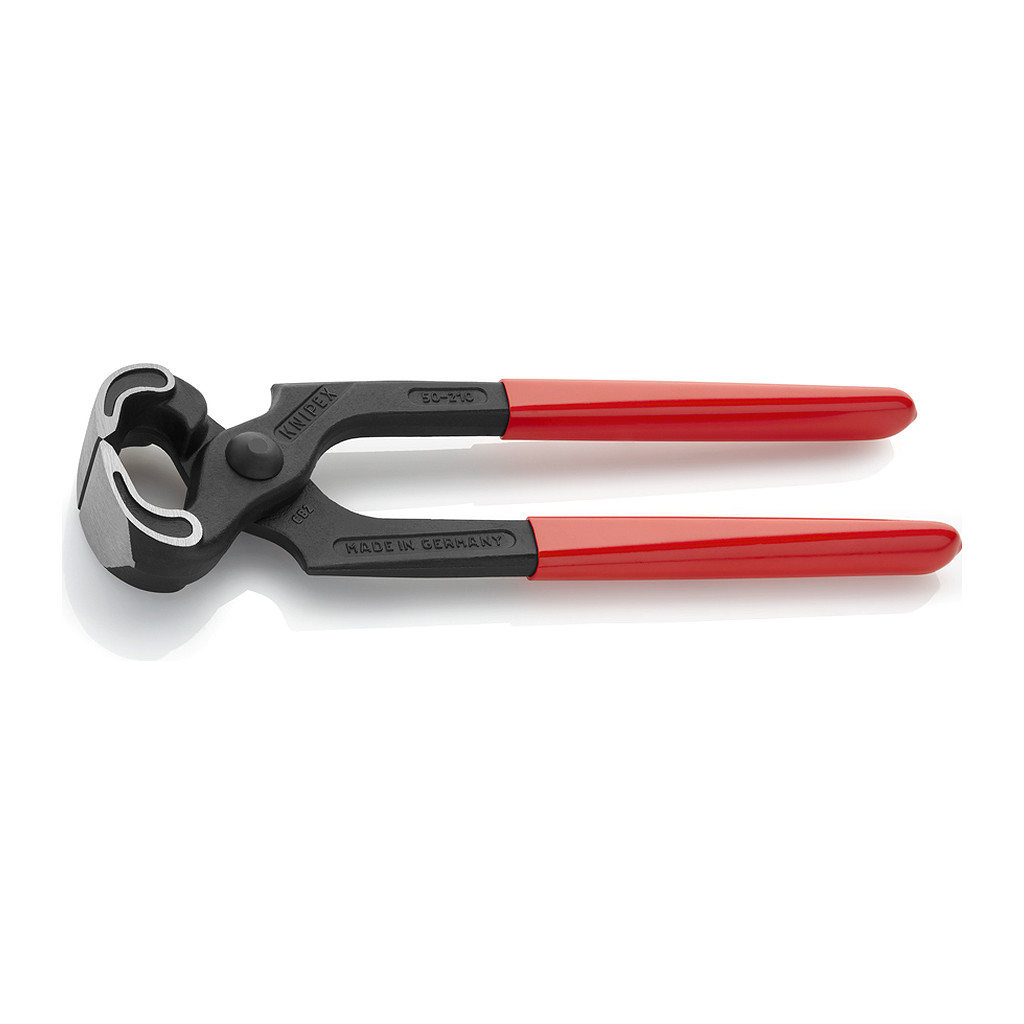 Knipex 50 01 210 - Tesárske kliešte poplastované čierne atramentované 210 mm