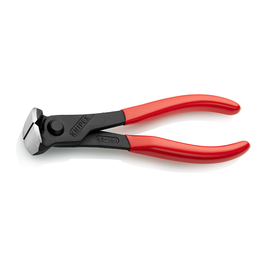 Knipex 68 01 160 - Čelné cvikacie kliešte poplastované čierne atramentované 160 mm