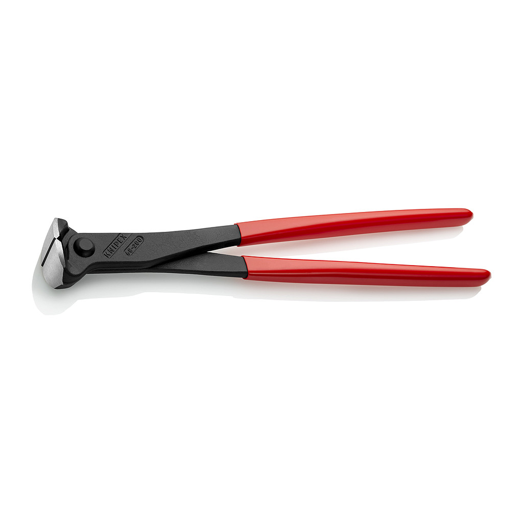 Knipex 68 01 280 - Čelné cvikacie kliešte poplastované čierne atramentované 280 mm