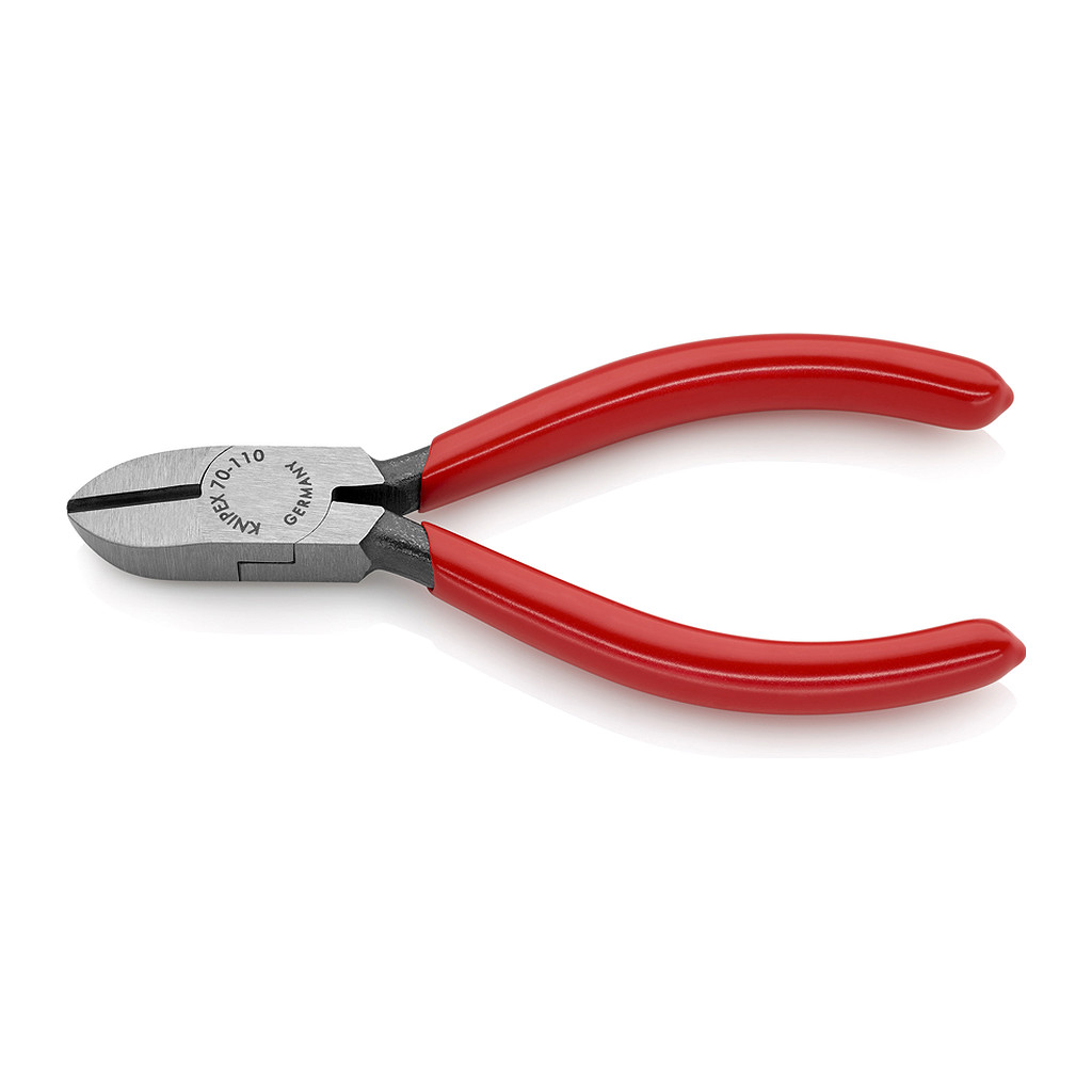 Knipex 70 01 110 - Bočné cvikacie kliešte poplastované čierne atramentované 110 mm