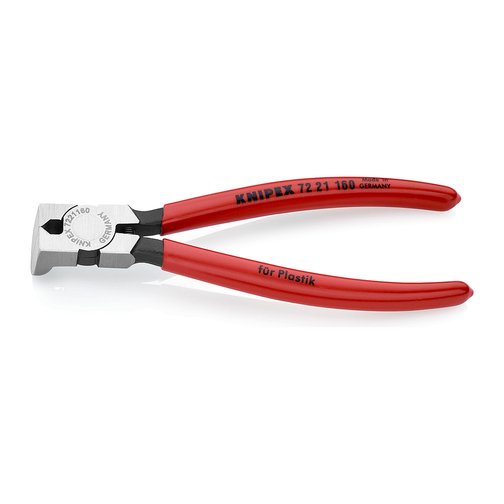 Knipex 72 21 160 - Bočné cvikacie kliešte na plast poplastované 160 mm