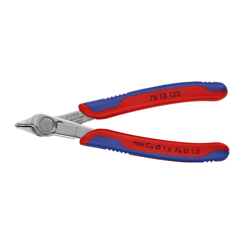 Knipex 78 13 125 - Electronic Super Knips® s multi-komponentnými úchopmi 125 mm