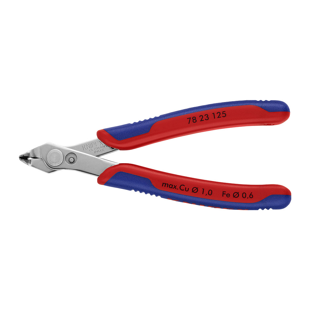 Knipex 78 23 125 - Electronic Super Knips® s multi-komponentnými úchopmi 125 mm