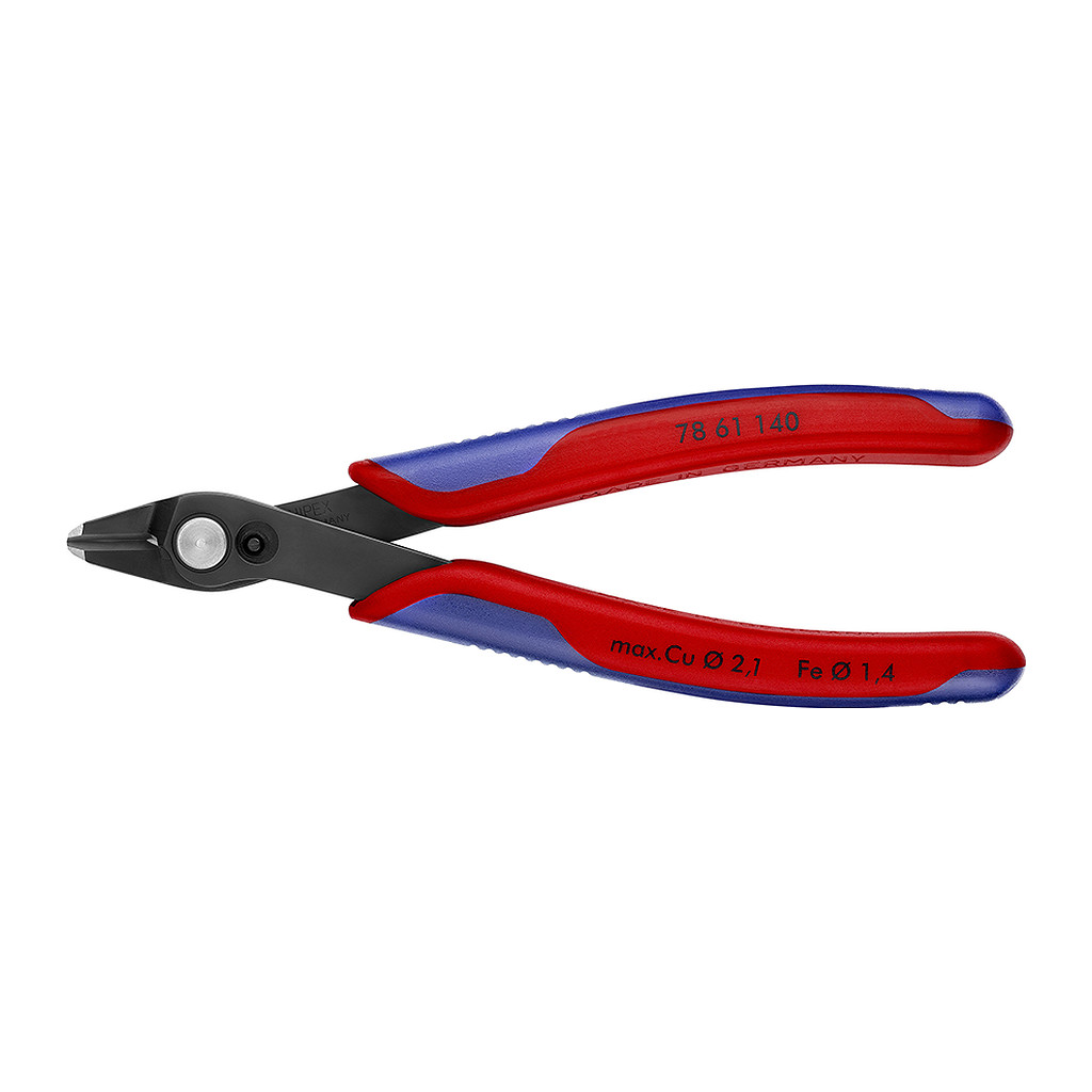 Knipex 78 61 140 - Electronic Super Knips® XL s multi-komponentnými úchopmi leštené 140 mm